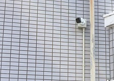広島市内マンション物件 防犯カメラ設置工事