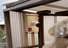 【設置事例・広島】ゴミ置き場の不法投棄対策に